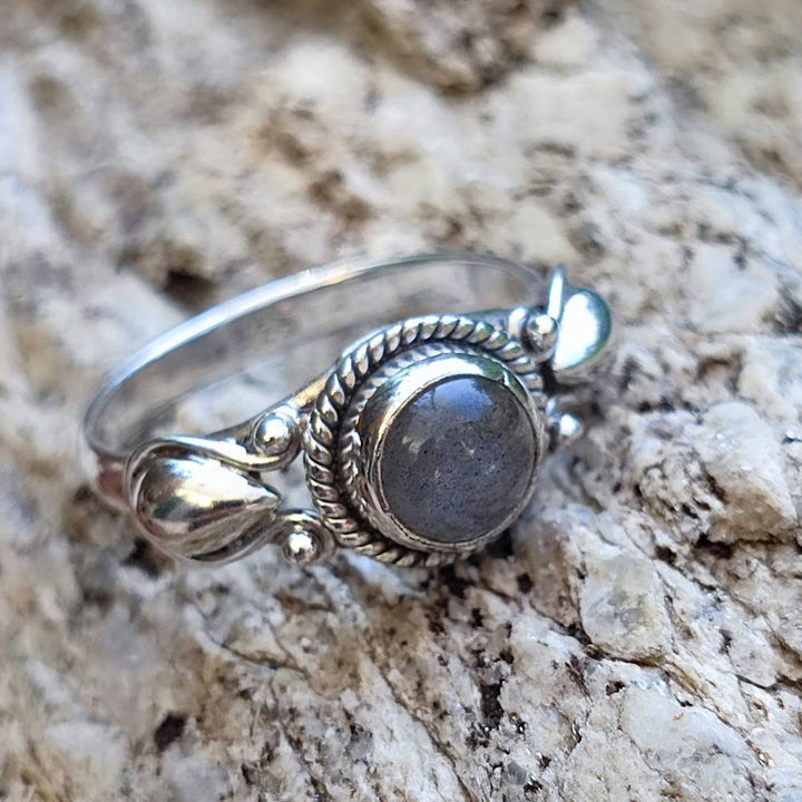 Anello con pietra in argento 925 - LODHSAR