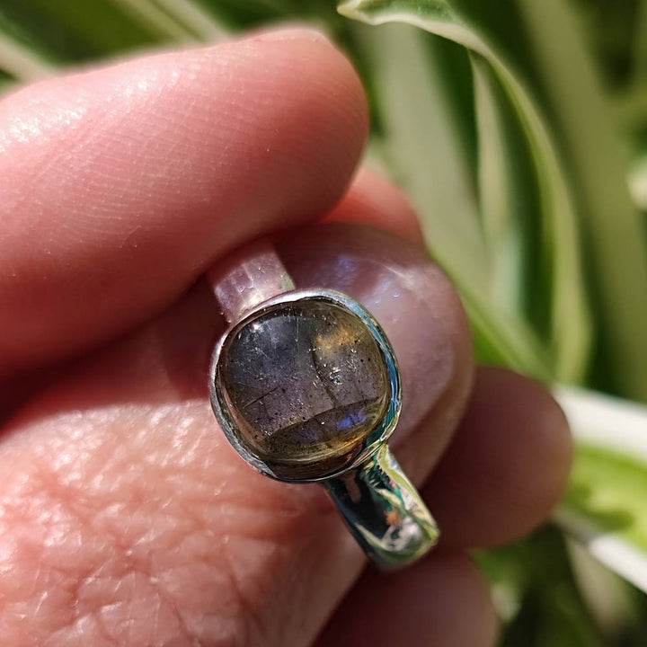 Anello con pietra in argento 925 - MAMLA