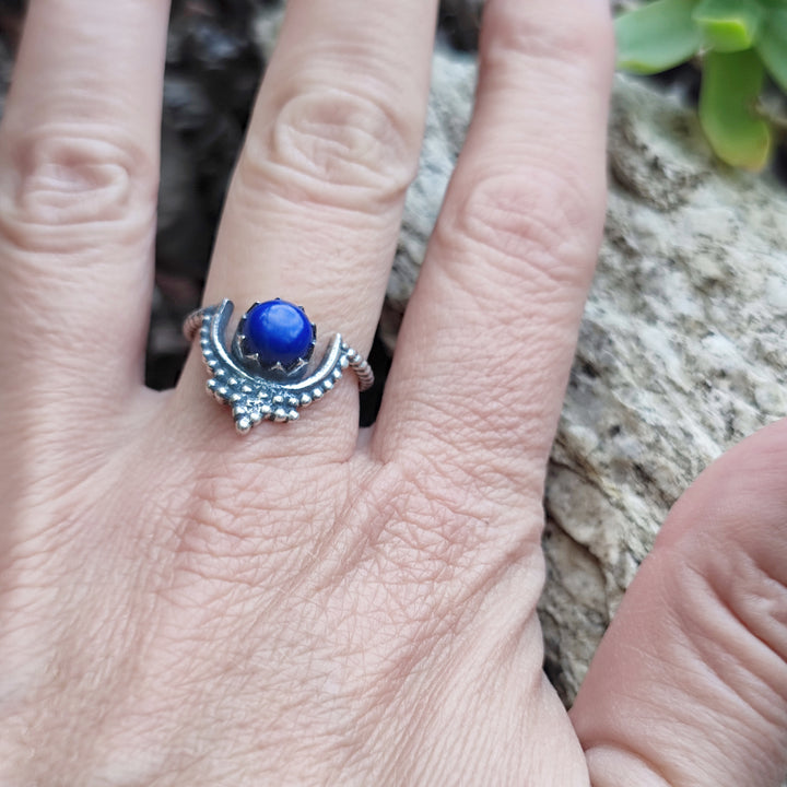 Anello con pietra in argento 925 - NIMI