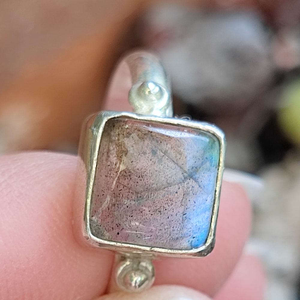 Anello con pietra in argento 925 - SAMON