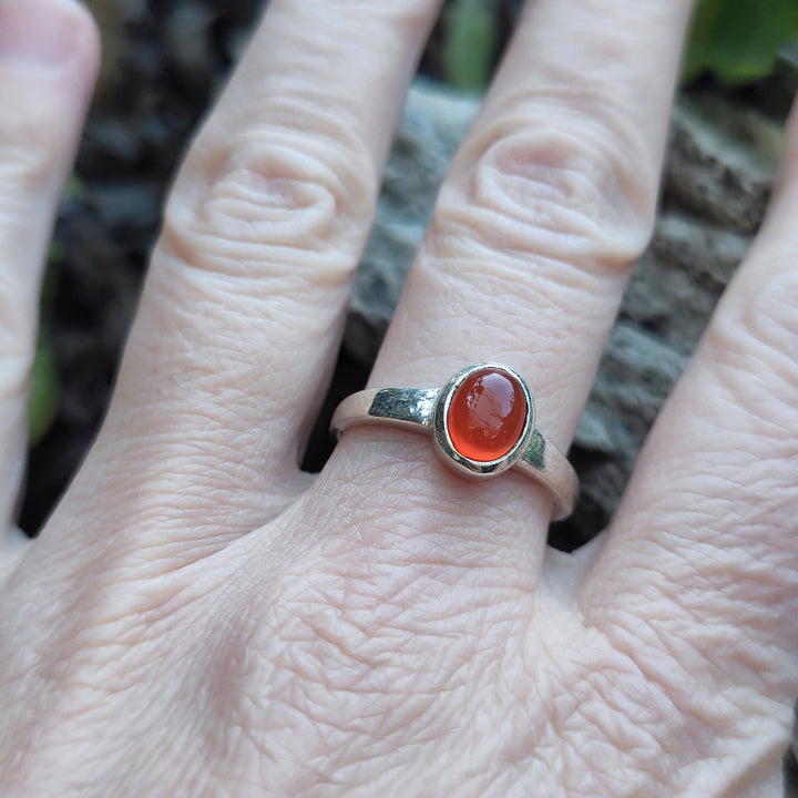 Anello in argento 925 con pietra - SHADOL