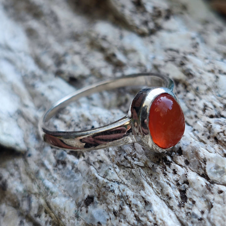 Anello in argento 925 con pietra - SHADOL