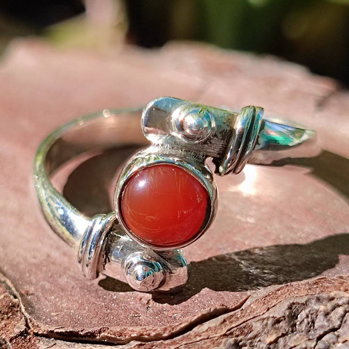 Anello con pietra in argento 925 - SHIRKOLA