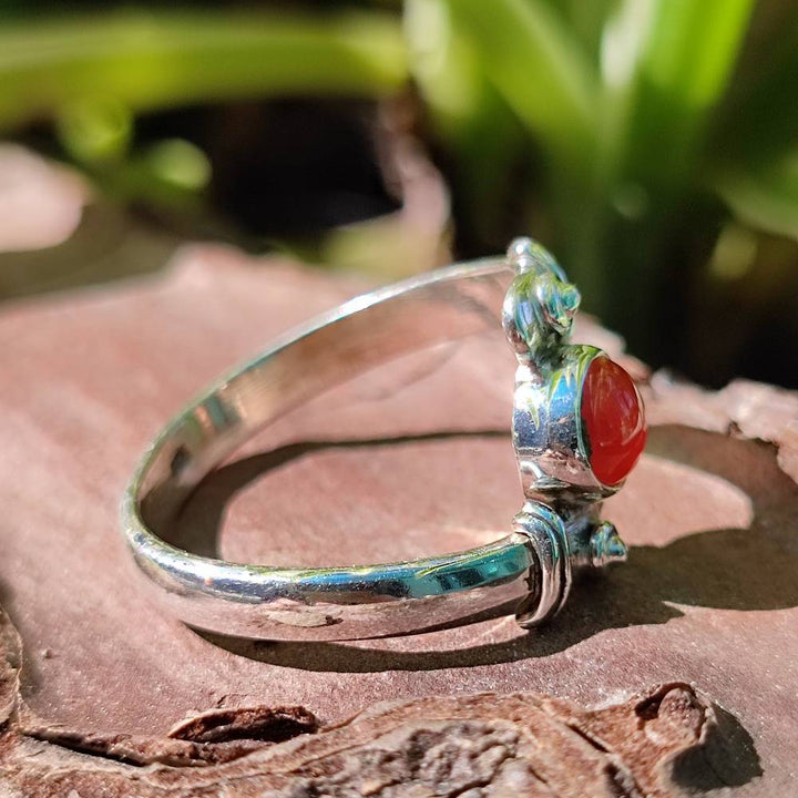 Anello con pietra in argento 925 - SHIRKOLA