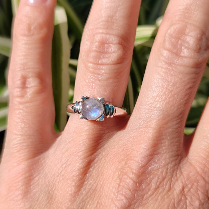 Anello con pietra in argento 925 - SONHAT