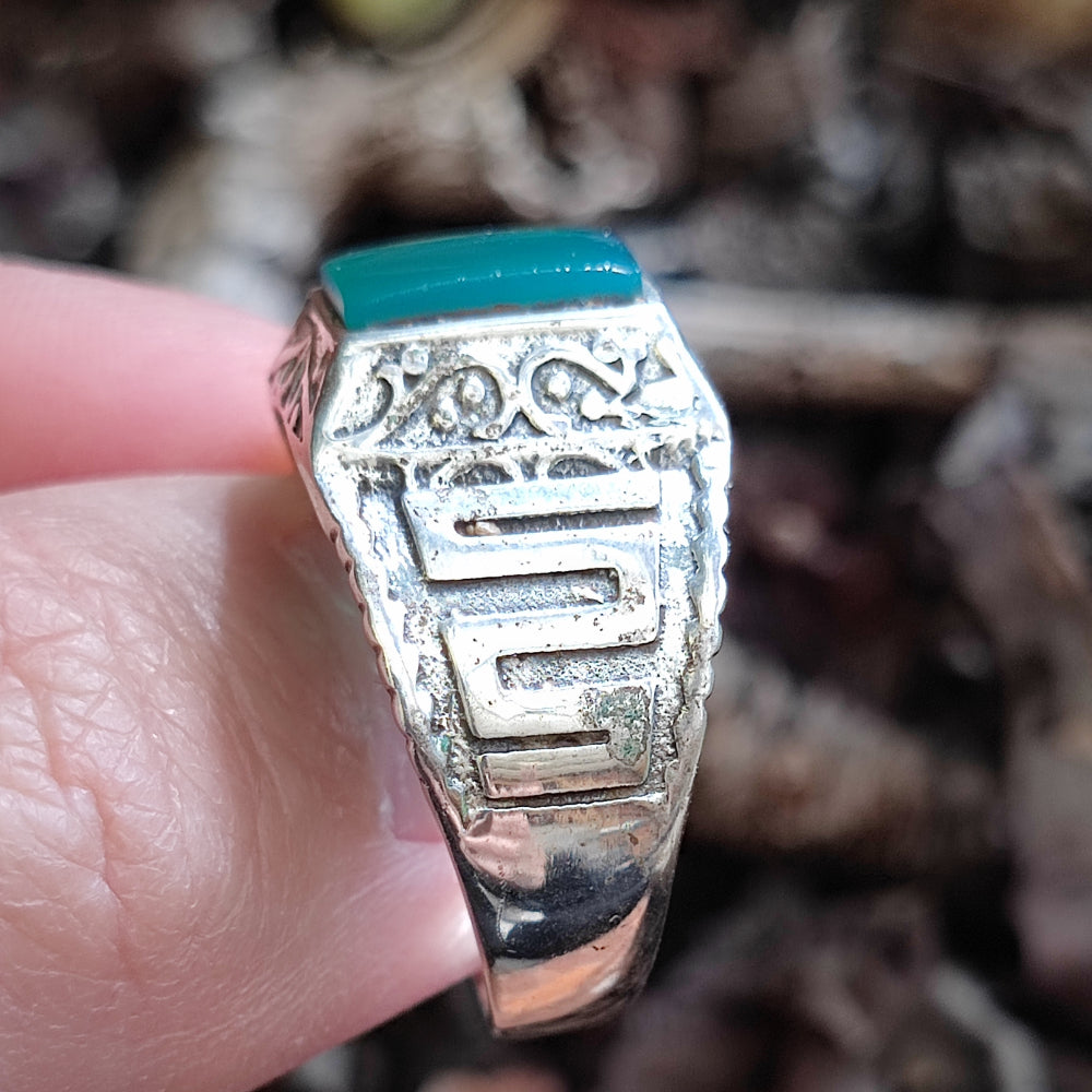 Anello con pietra in argento 925 - ZHARI