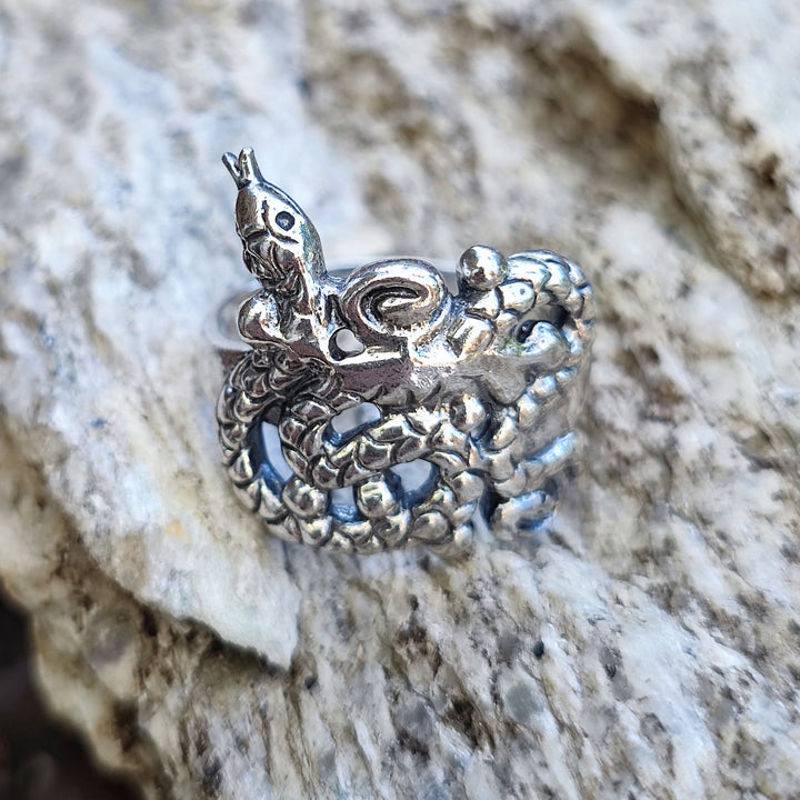 Anello in argento 925 serpenti - ATAL