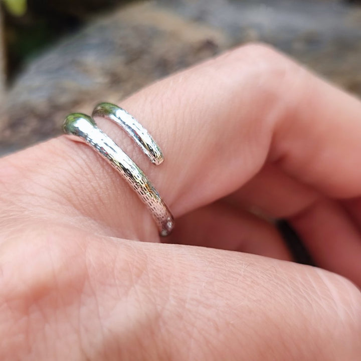 Anello in argento 925 serpenti - HIRMA