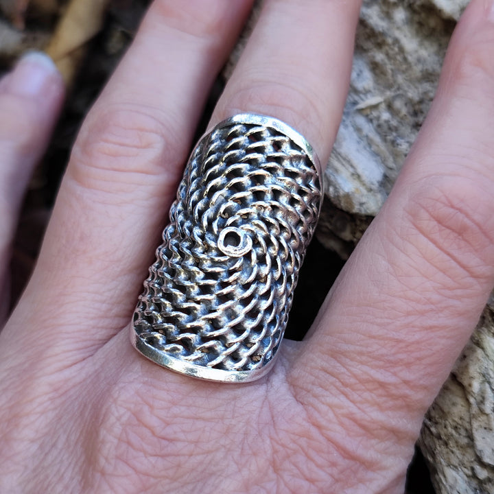 Anello etnico in argento 925 - SIDDAPUR