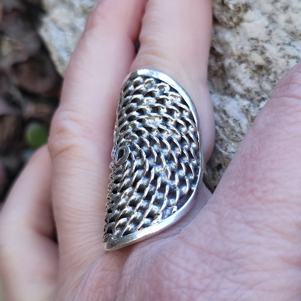 Anello etnico in argento 925 - SIDDAPUR