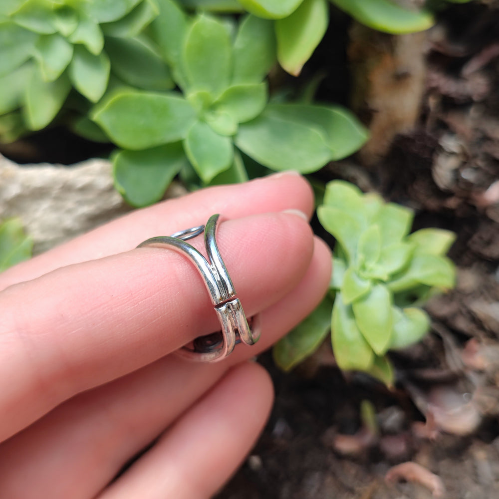 Anello in argento 925 con spirale - KOHIM