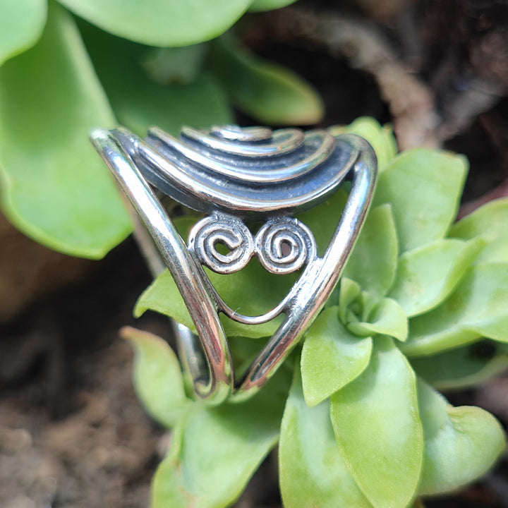 Anello in argento 925 con spirale - KOHIM