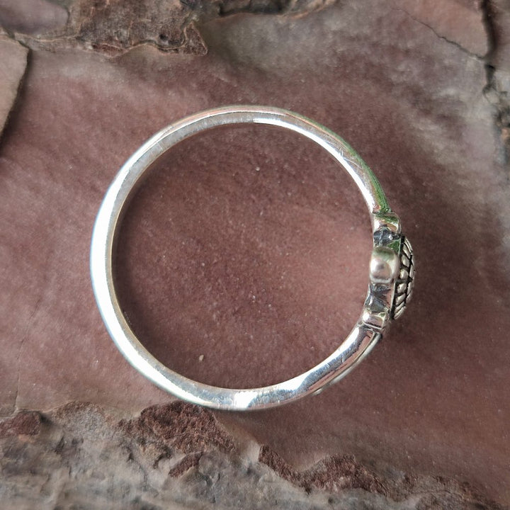 Anello in argento 925 con tartaruga - KACABO