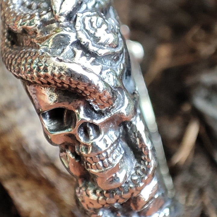 Anello etnico alta in argento 925 - BHADRIYA