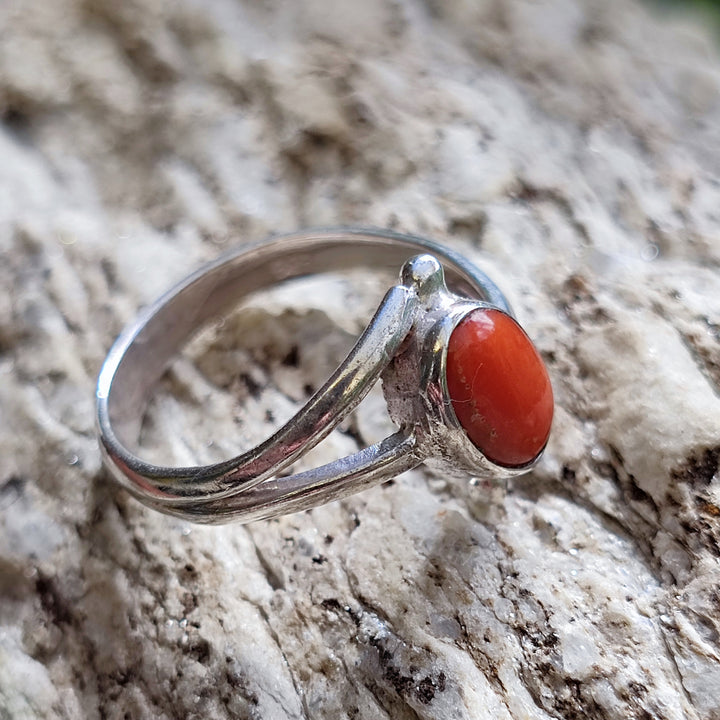 Anello con pietra in argento 925 - EWADI