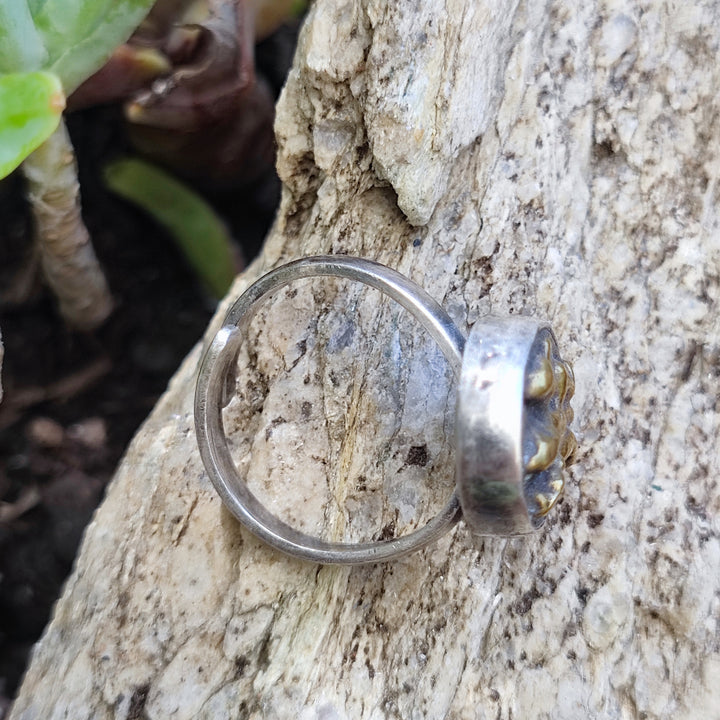 Anello in argento antico con Hanuman - RANIPADAR