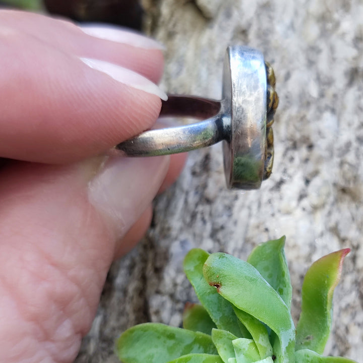 Anello in argento antico con Hanuman - RANIPADAR