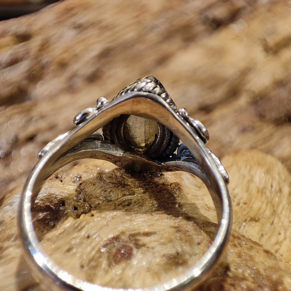 Anello in argento 925 con pietra - NAIIRA