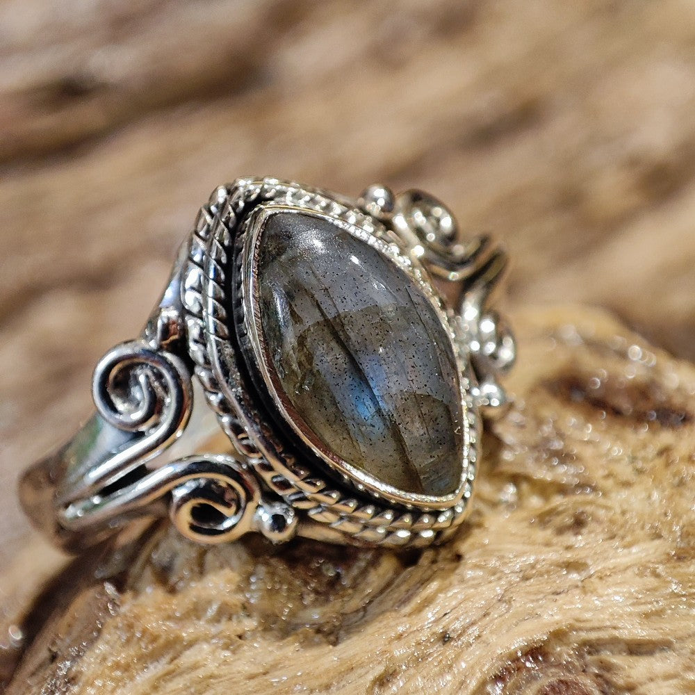 Anello in argento 925 con pietra - NAIIRA