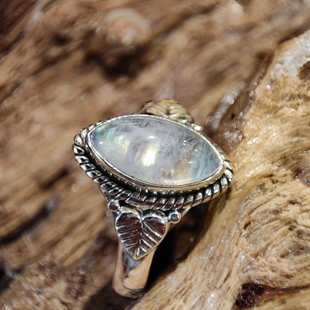 Anello con pietra in argento 925 RITSWAT