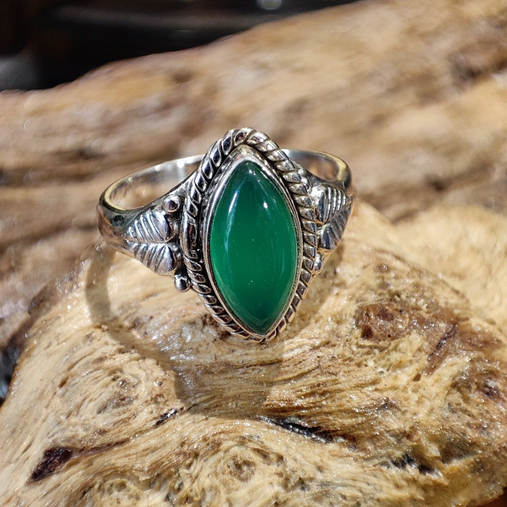 Anello con pietra in argento 925 RITSWAT