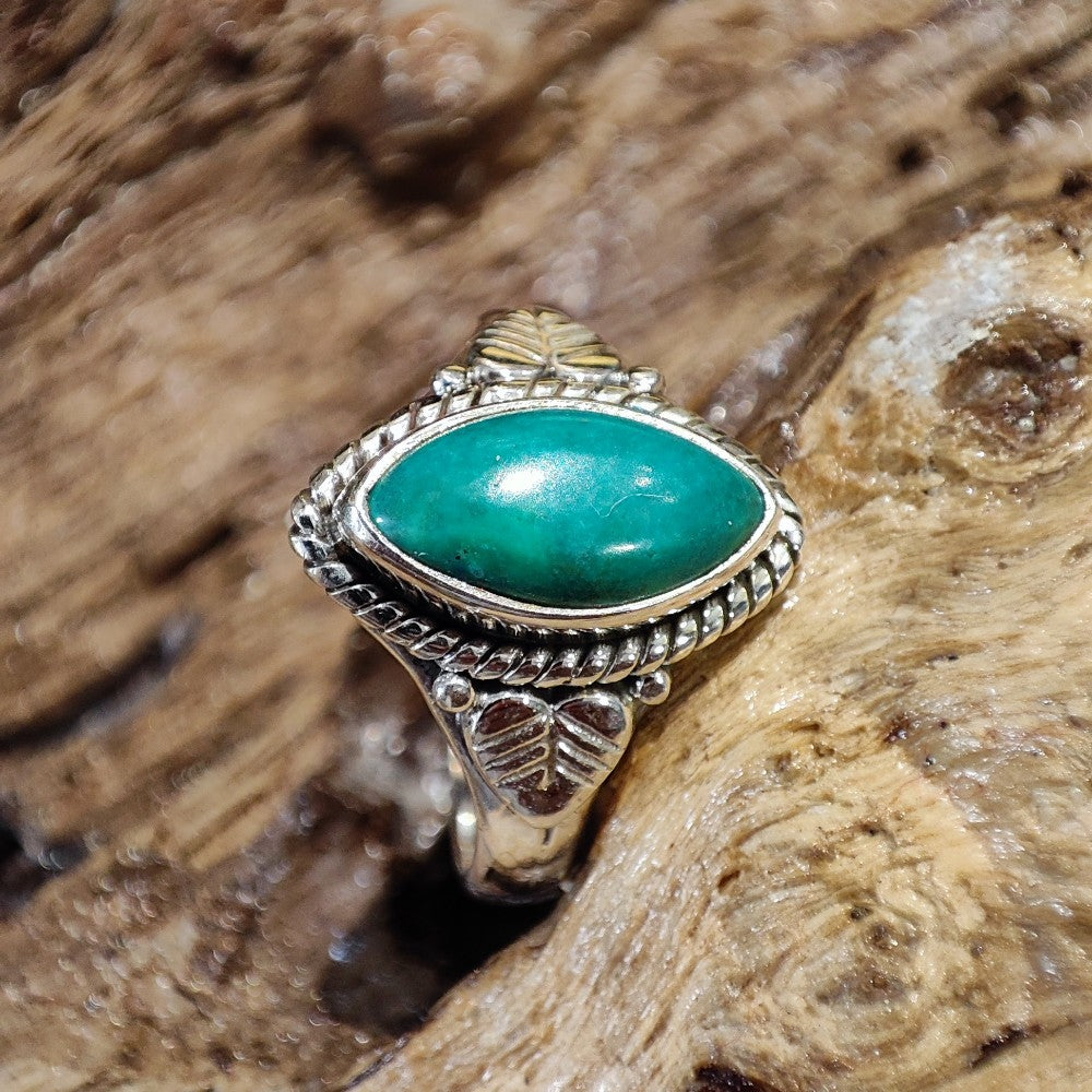 Anello con pietra in argento 925 RITSWAT