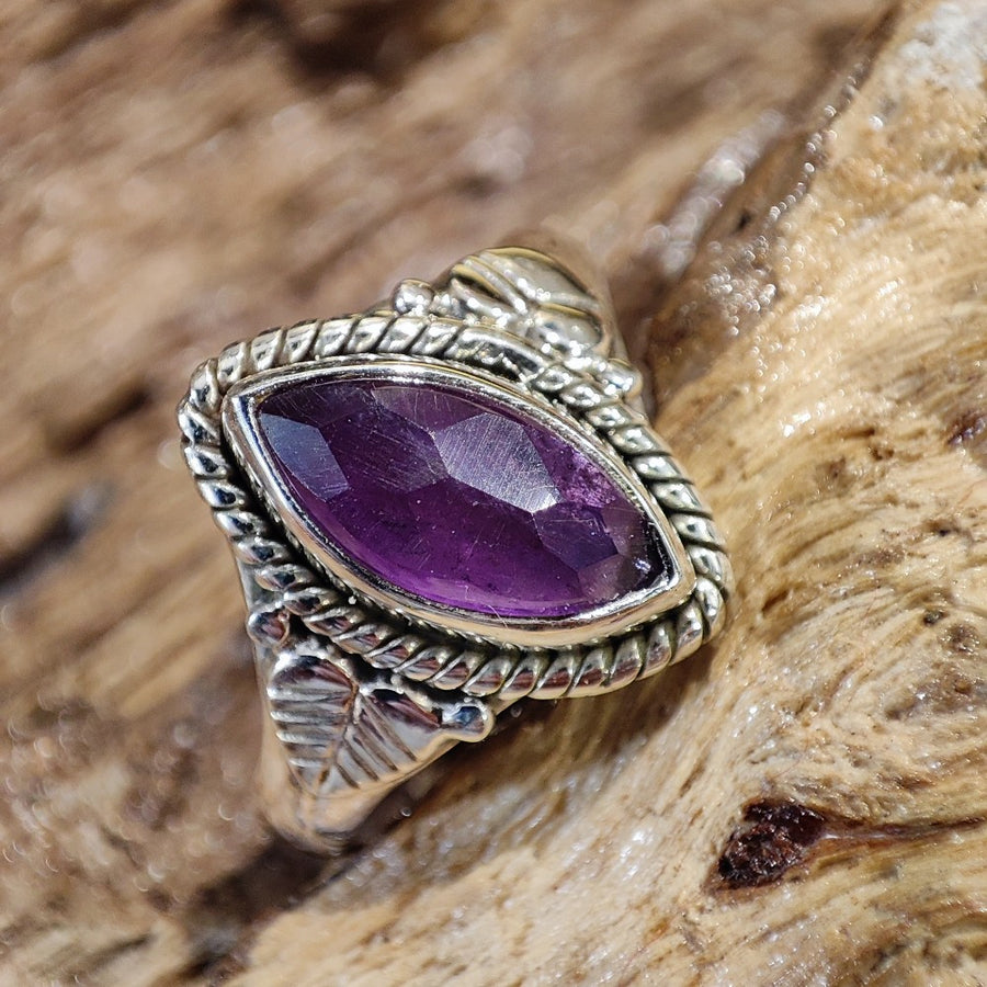 Anello con pietra in argento 925 RITSWAT