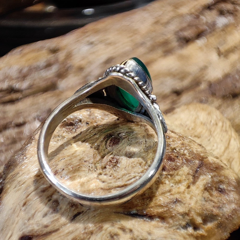 Anello con pietra in argento 925 RITSWAT
