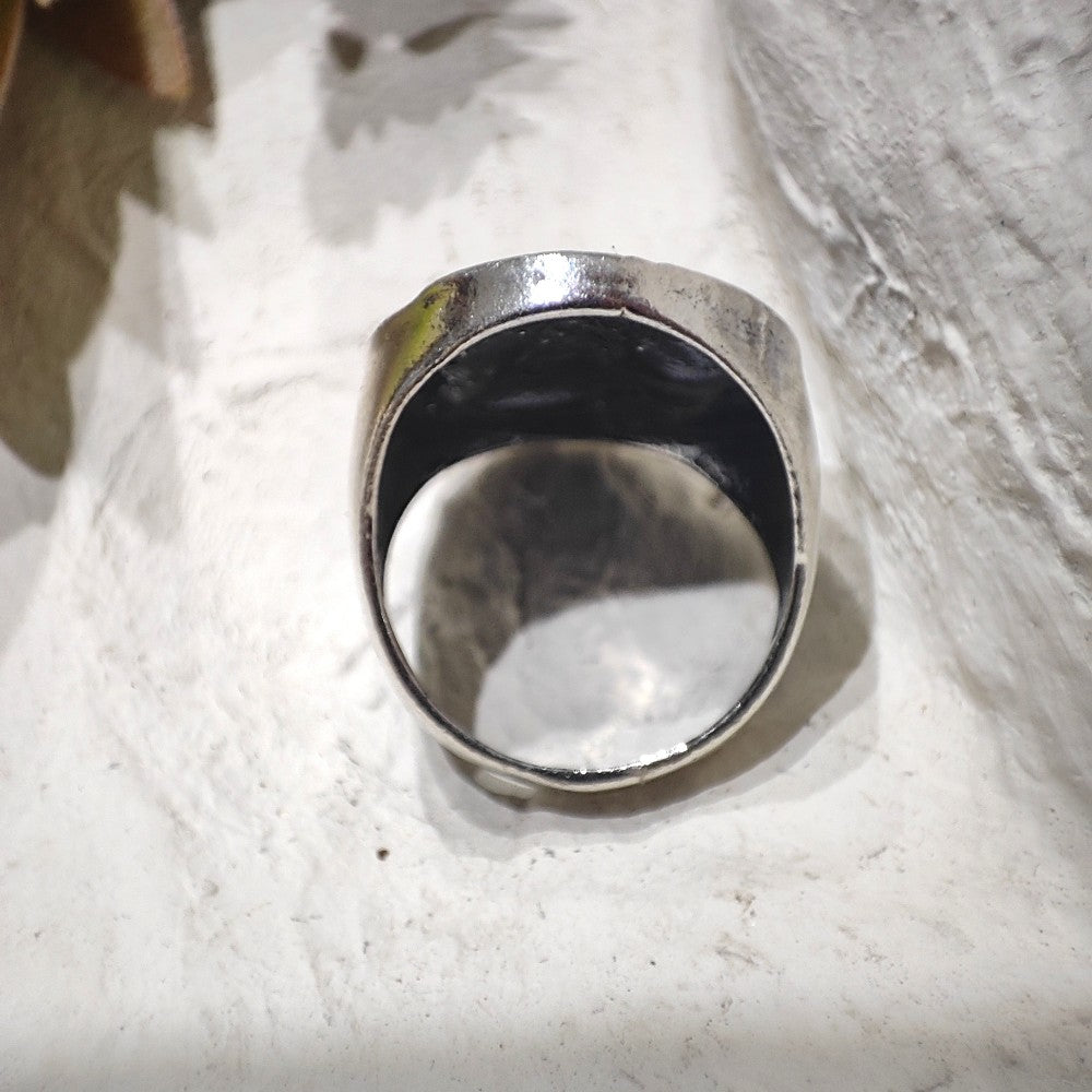 ANELLO ETNICO in argento 925 con GANESH - RANI