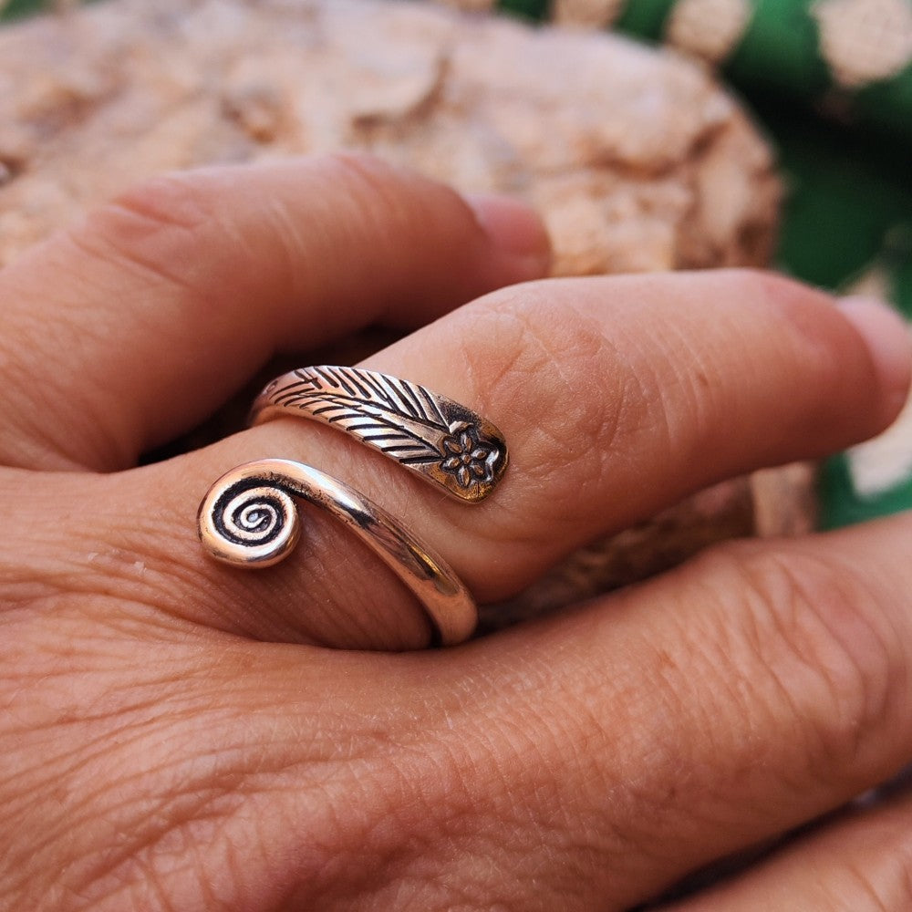 ANELLO fascia in argento 925 - KAPUN