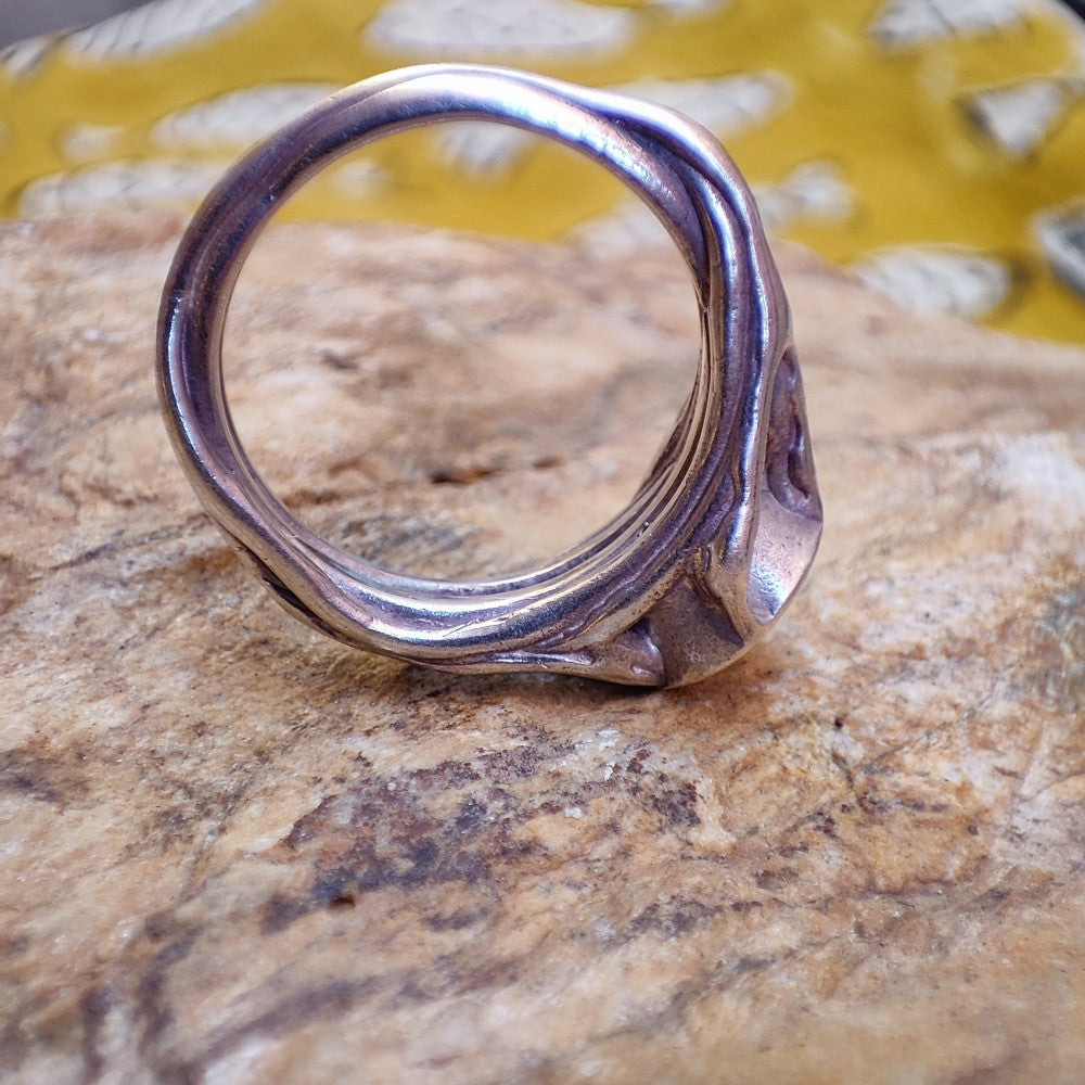 Anello in argento 925 con pietra - GIGER