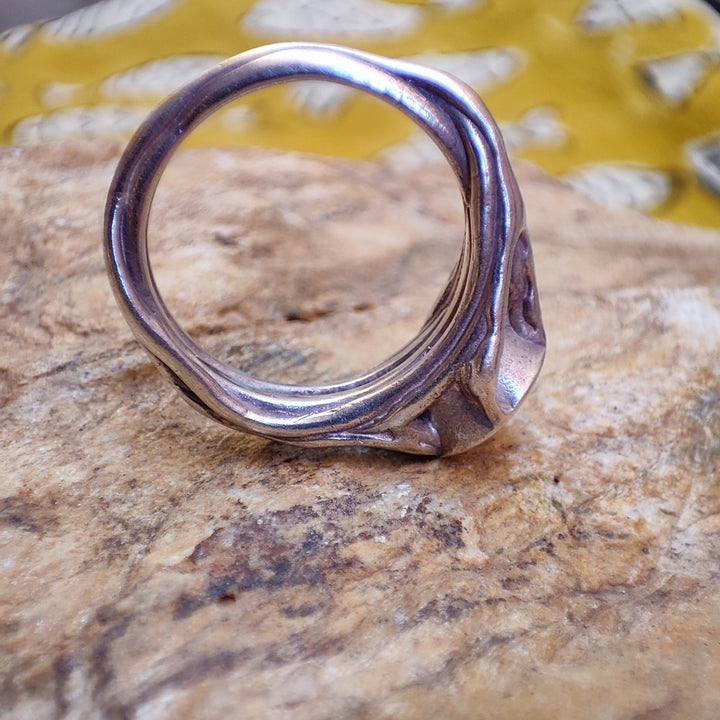 Anello in argento 925 con pietra - GIGER