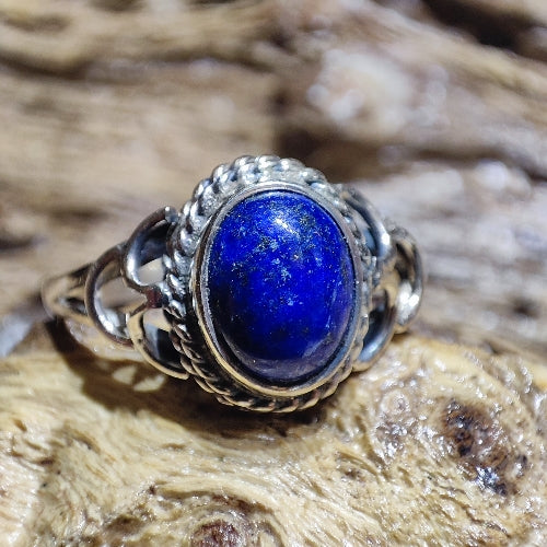 Anello con pietra in argento 925 - NARAN