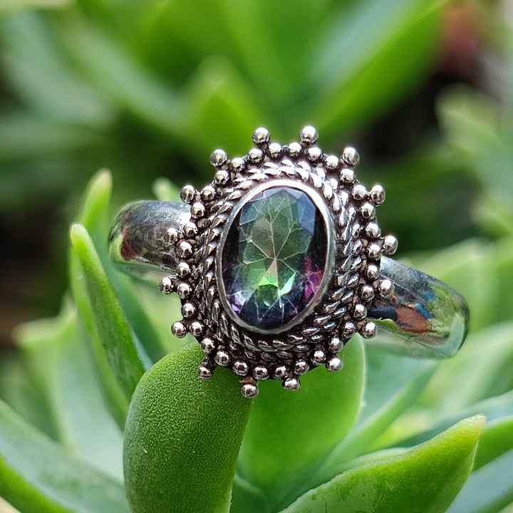 Anello con pietra in argento 925 - RINYA