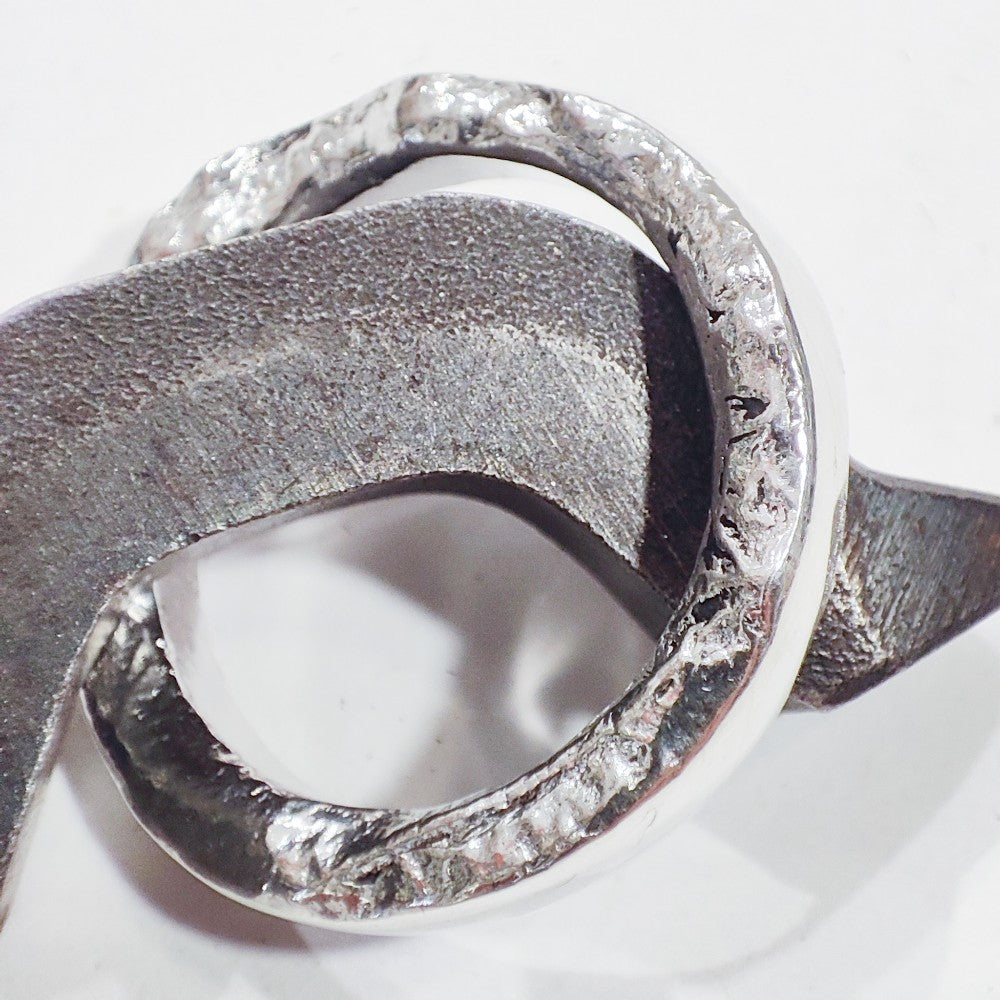 SOLOTE ring in silver for women or men size 20