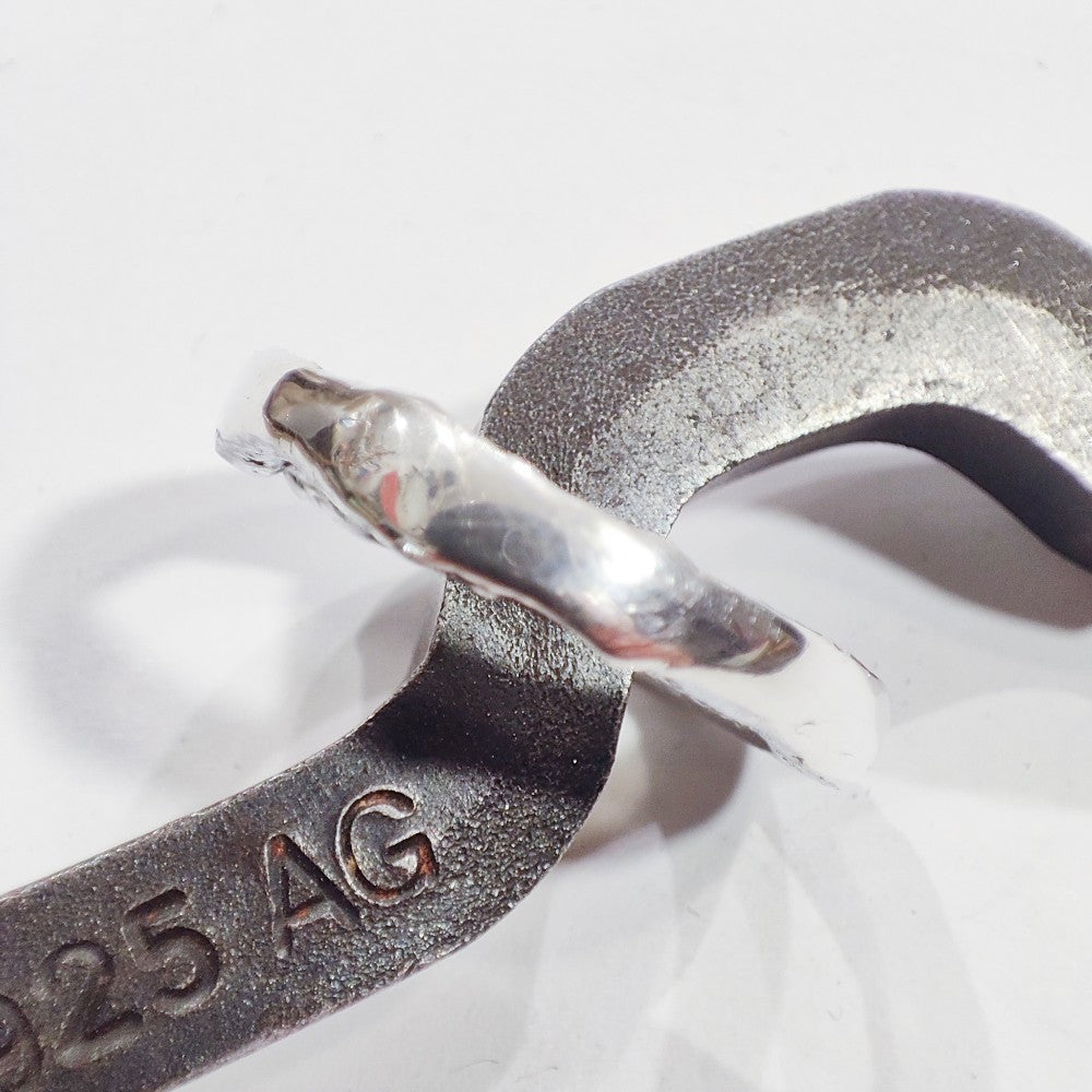 SOLOTE ring in silver for women or men size 20