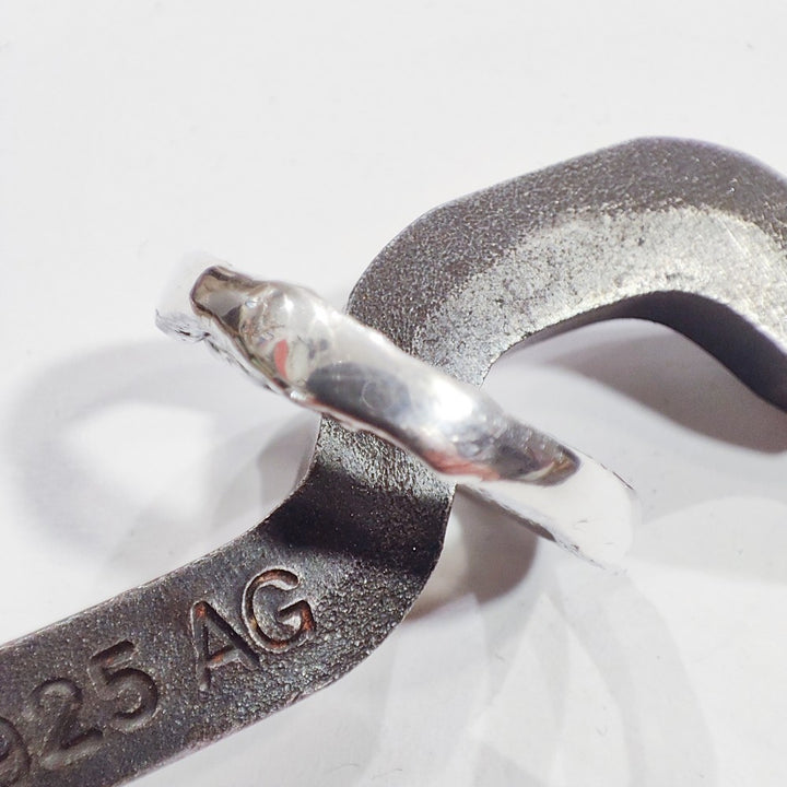 SOLOTE ring in silver for women or men size 20
