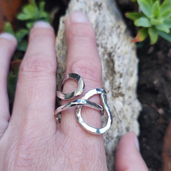 Anello artigianale in argento 925 - SHAHPUR