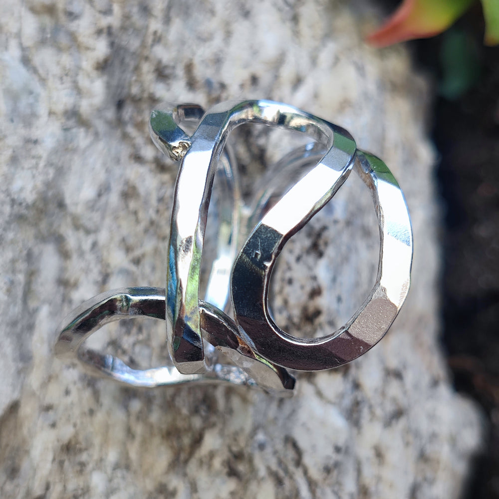 Anello artigianale in argento 925 - SHAHPUR