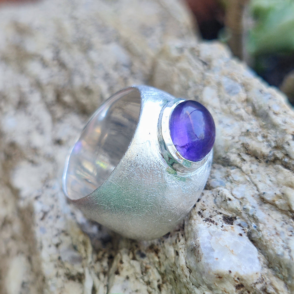 Anello in argento 925 con pietra - FIROZABAD