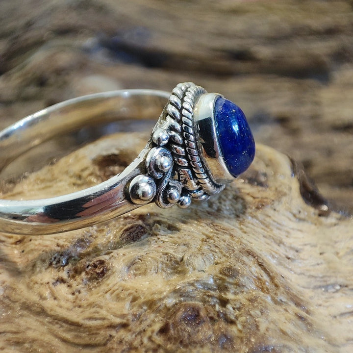 Anello con pietra in argento 925 - DRUAM
