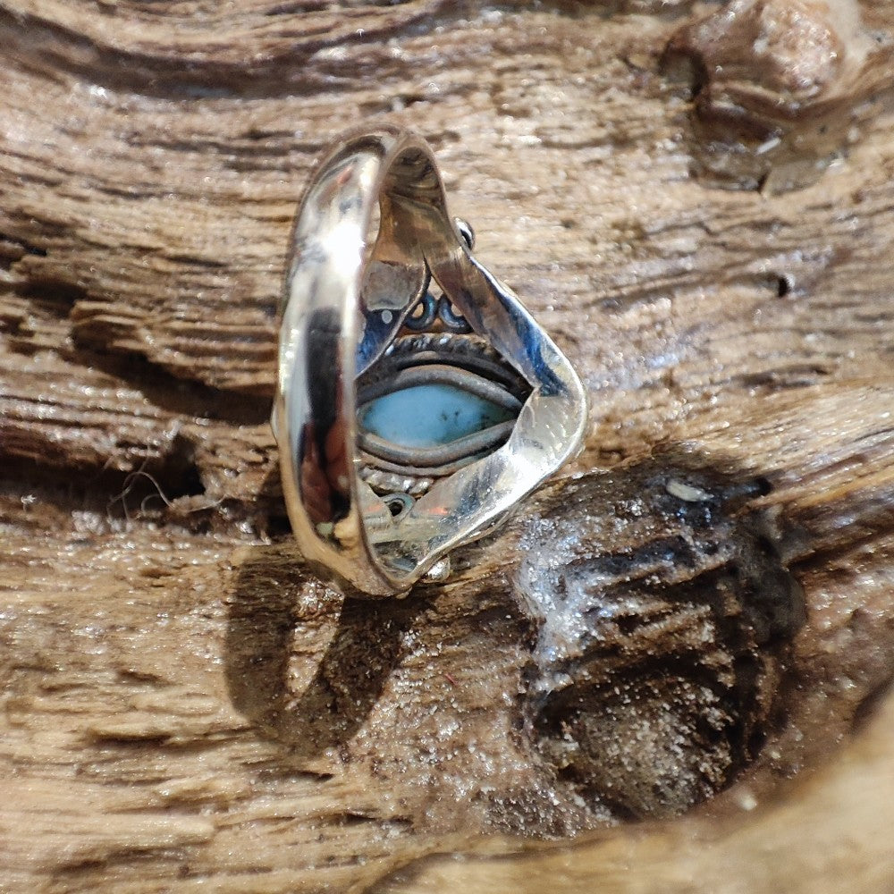 Anello con pietra in argento 925 - SOMOS