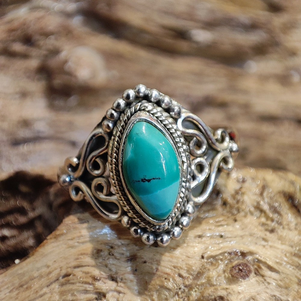Anello con pietra in argento 925 - SOMOS