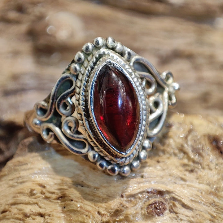 Anello con pietra in argento 925 - SOMOS