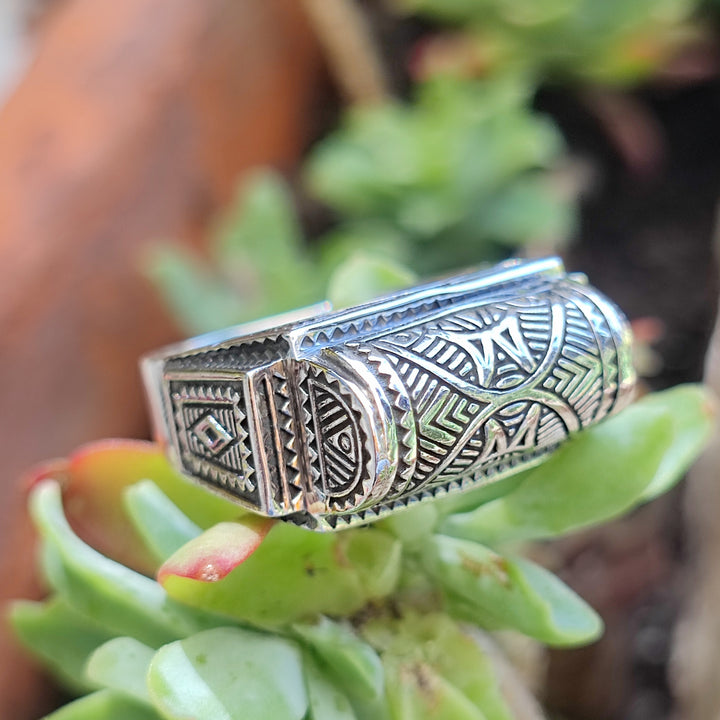 Anello etnico in argento 925 - BHIAR