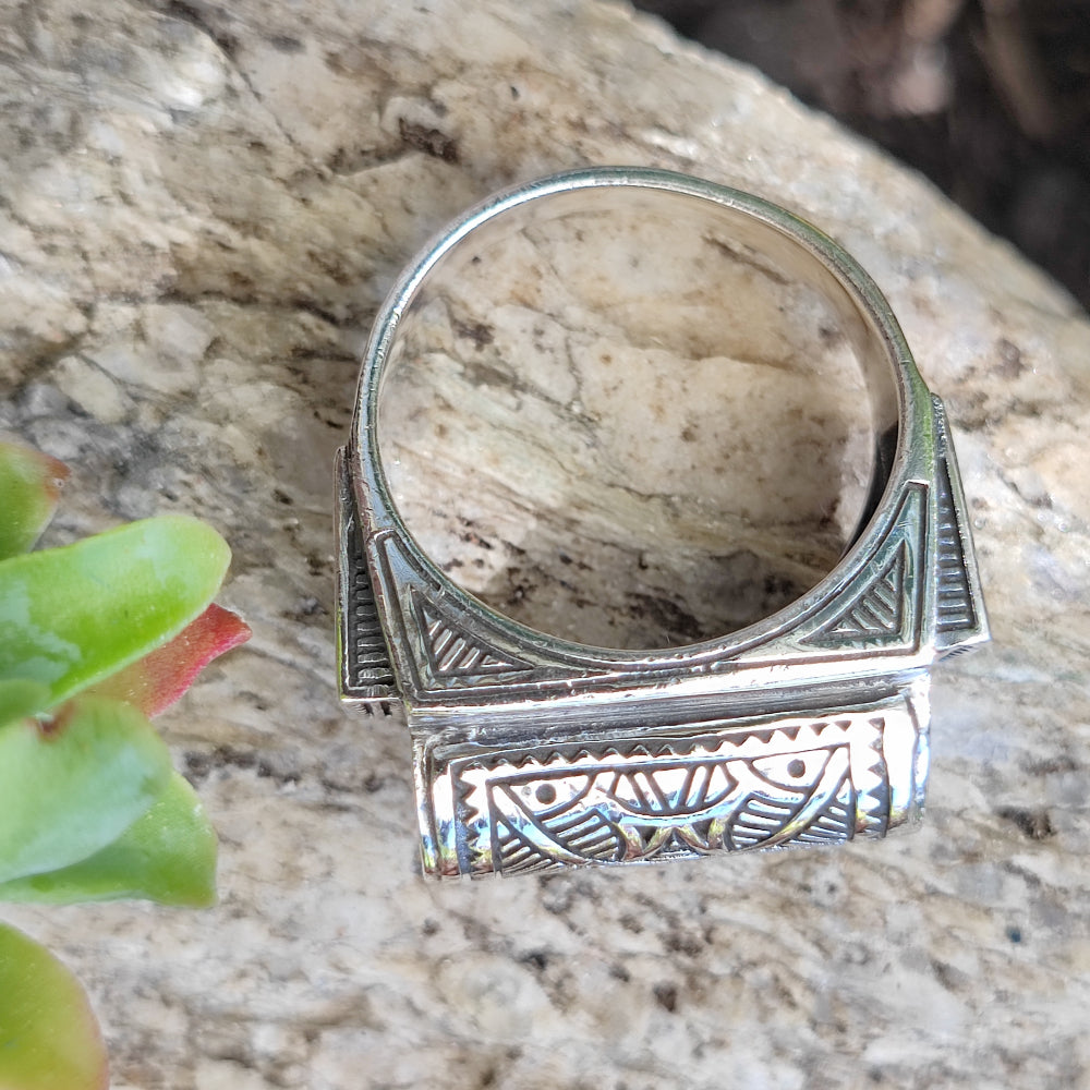 Anello etnico in argento 925 - BHIAR