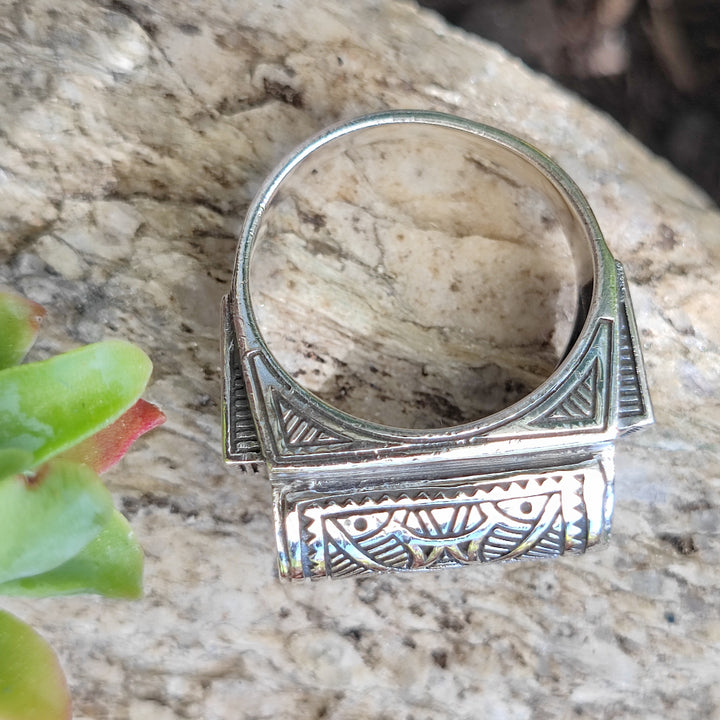 Anello etnico in argento 925 - BHIAR