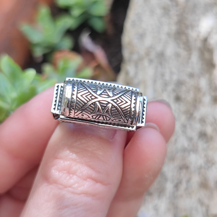 Anello etnico in argento 925 - BHIAR