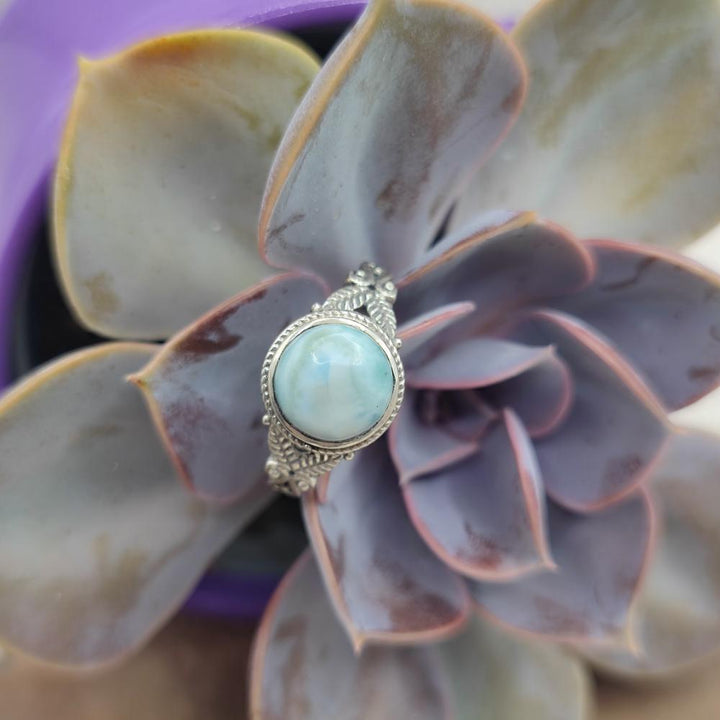 Anello etnico in argento 925 con pietra - CHOUTUPALL