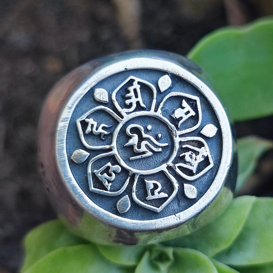 ANELLO a fascia in argento 925 OM - BAREILLY